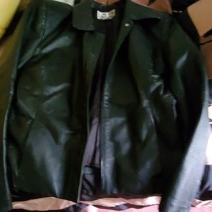 Women's leather jacket